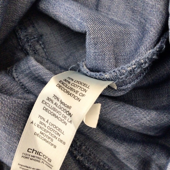 Chicos jacket bird small blue women - Picture 7 of 13